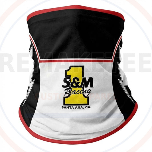 RemakeTee Custom Vintage Retro BMX Racing Neck Gaiter 093