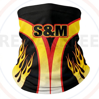 RemakeTee Custom Vintage Retro BMX Racing Neck Gaiter 177