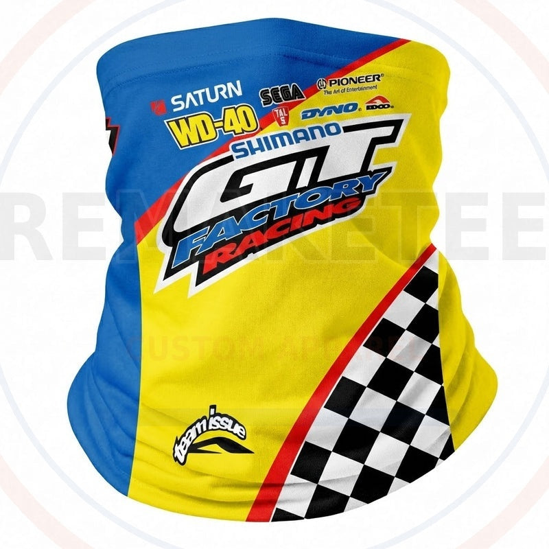 RemakeTee Custom Vintage Retro BMX Racing Neck Gaiter 313