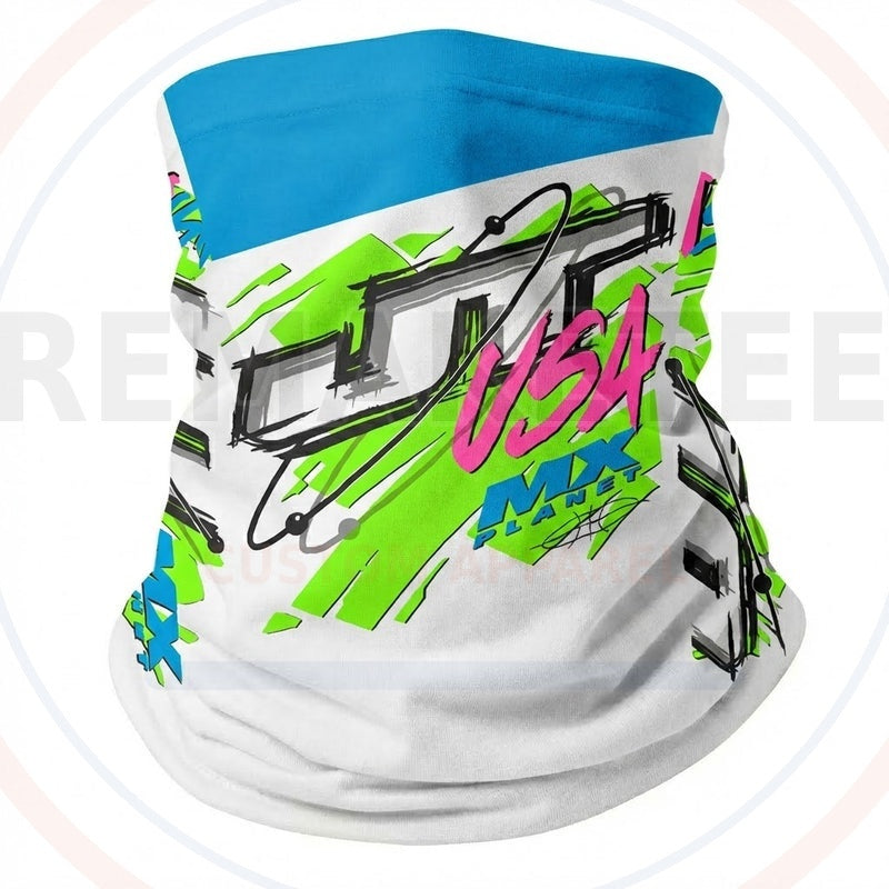 RemakeTee Custom Vintage Retro BMX Racing Neck Gaiter 315