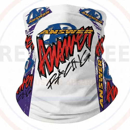 RemakeTee Custom Vintage Retro BMX Racing Neck Gaiter 319