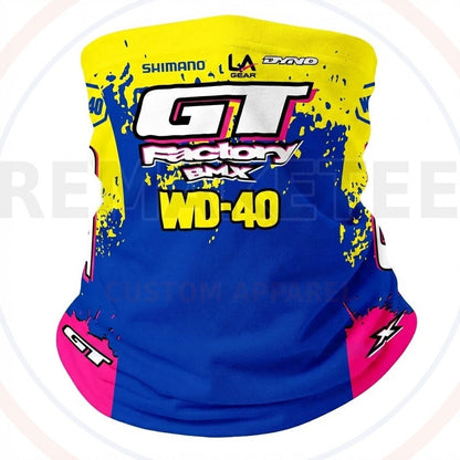 RemakeTee Custom Vintage Retro BMX Racing Neck Gaiter 350