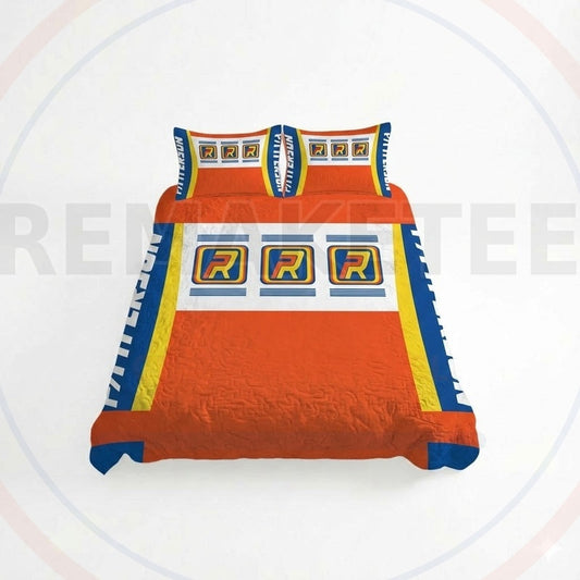 RemakeTee Custom Vintage Retro BMX Racing Quilted Bedding Sets 011