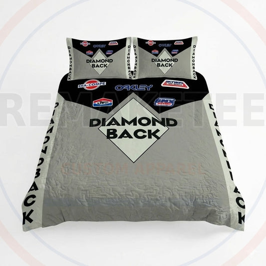 RemakeTee Custom Vintage Retro BMX Racing Quilted Bedding Sets 026
