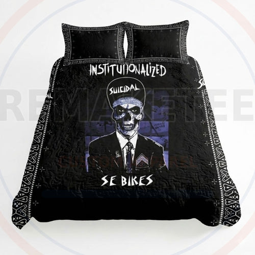 RemakeTee Custom Vintage Retro BMX Racing Quilted Bedding Sets 029