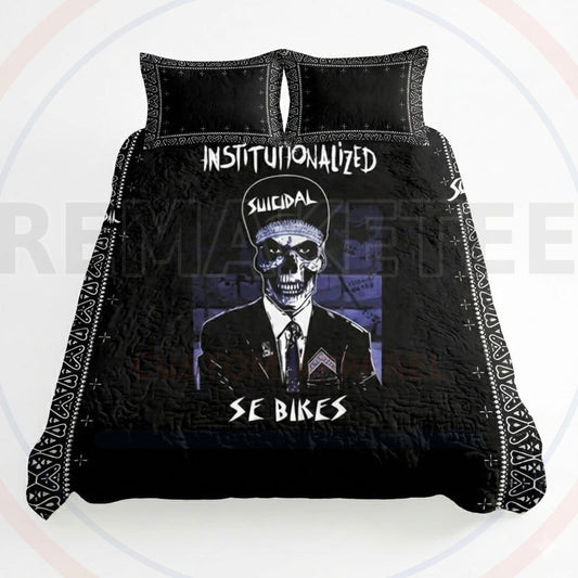 RemakeTee Custom Vintage Retro BMX Racing Quilted Bedding Sets 029