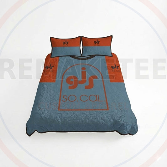 RemakeTee Custom Vintage Retro BMX Racing Quilted Bedding Sets 030