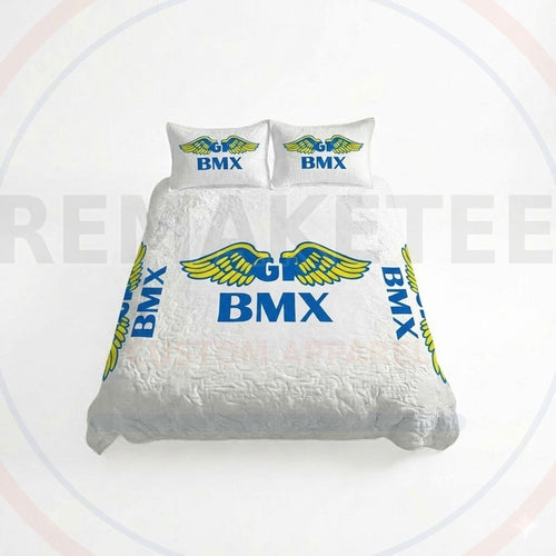 RemakeTee Custom Vintage Retro BMX Racing Quilted Bedding Sets 031