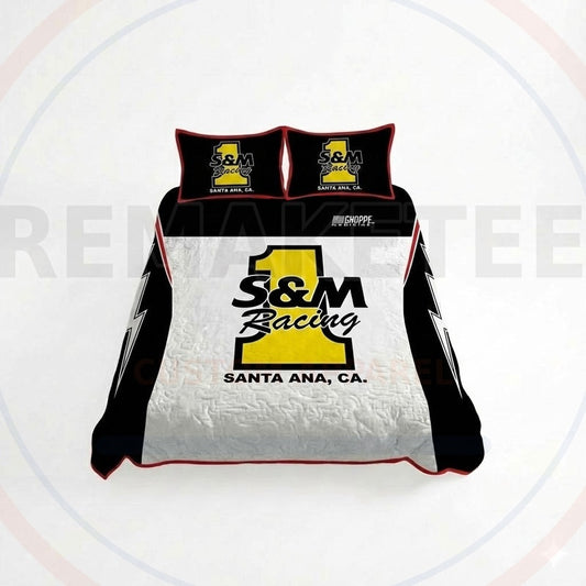 RemakeTee Custom Vintage Retro BMX Racing Quilted Bedding Sets 049