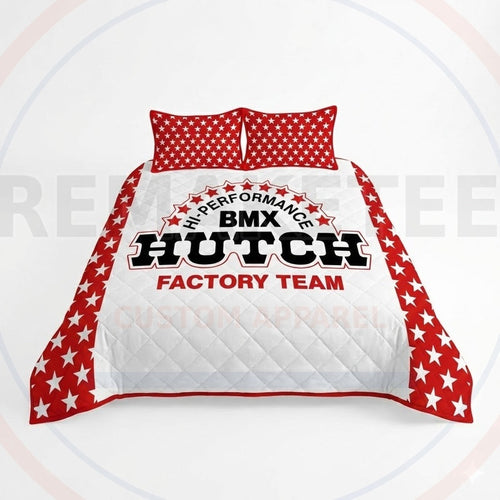 RemakeTee Custom Vintage Retro BMX Racing Quilted Bedding Sets 051