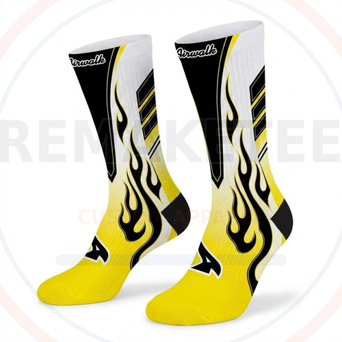 RemakeTee Custom Vintage Retro BMX Racing Socks 001
