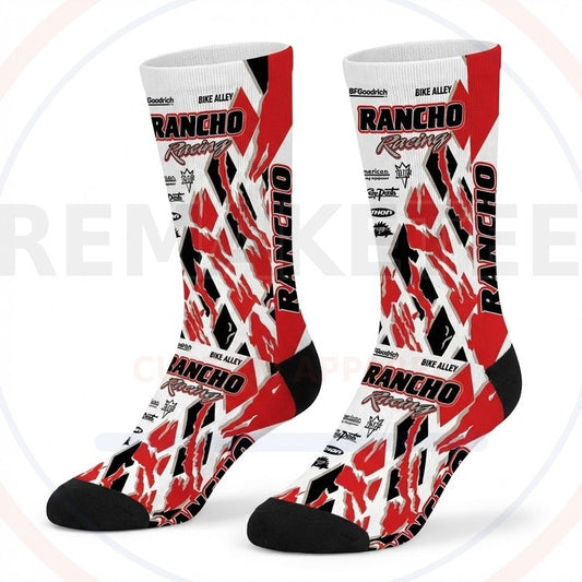 RemakeTee Custom Vintage Retro BMX Racing Socks 018