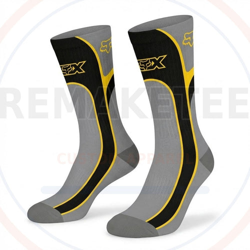 RemakeTee Custom Vintage Retro BMX Racing Socks 042