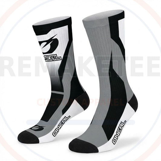 RemakeTee Custom Vintage Retro BMX Racing Socks 056