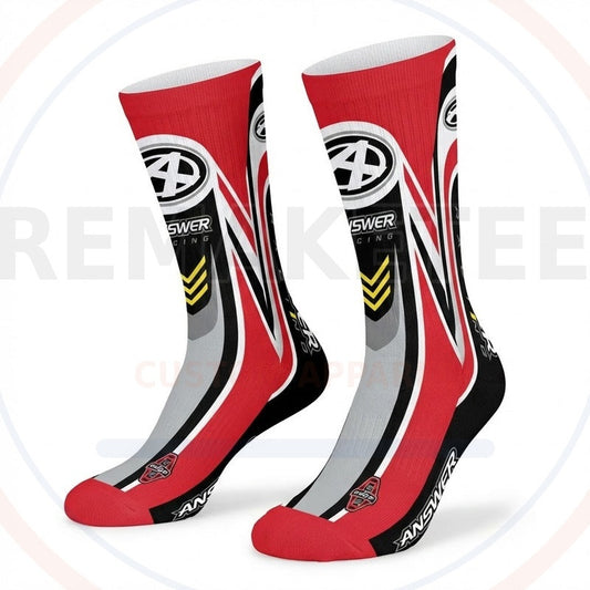 RemakeTee Custom Vintage Retro BMX Racing Socks 062