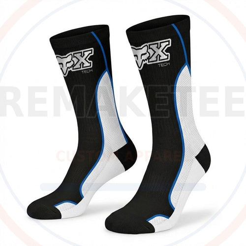 RemakeTee Custom Vintage Retro BMX Racing Socks 081
