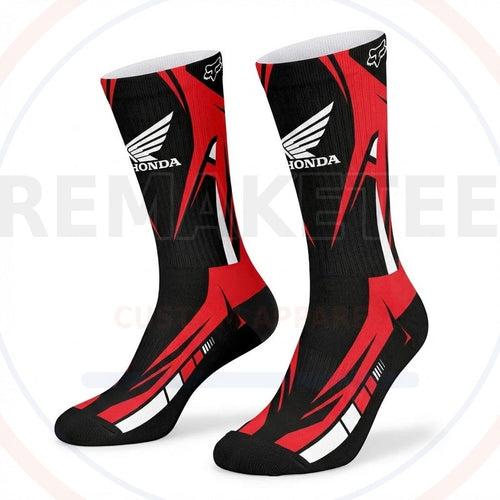 RemakeTee Custom Vintage Retro BMX Racing Socks 087