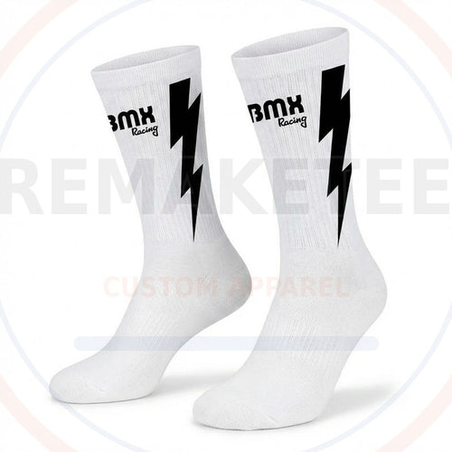 RemakeTee Custom Vintage Retro BMX Racing Socks 095