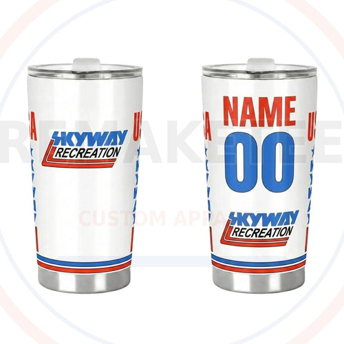 RemakeTee Custom Vintage Retro BMX Racing Tumbler Cup 005