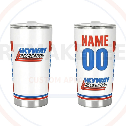 RemakeTee Custom Vintage Retro BMX Racing Tumbler Cup 005
