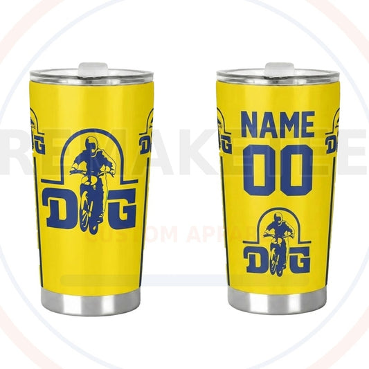 RemakeTee Custom Vintage Retro BMX Racing Tumbler Cup 015