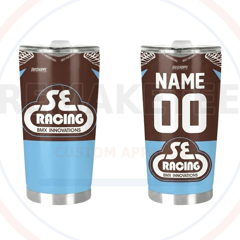 RemakeTee Custom Vintage Retro BMX Racing Tumbler Cup 018