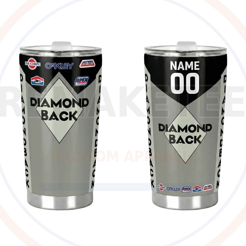 RemakeTee Custom Vintage Retro BMX Racing Tumbler Cup 023