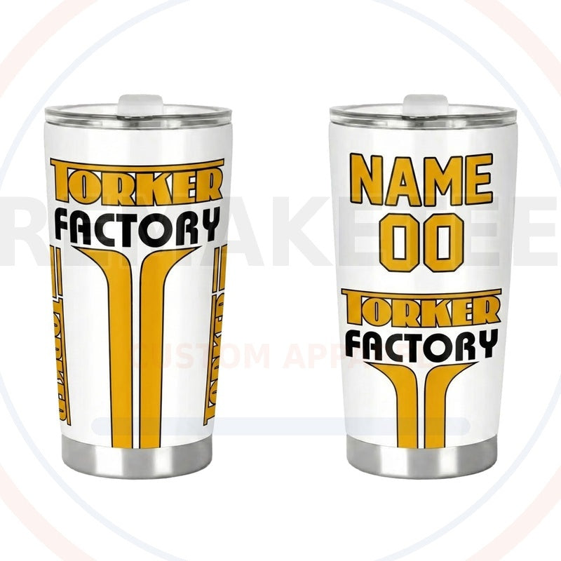 RemakeTee Custom Vintage Retro BMX Racing Tumbler Cup 025