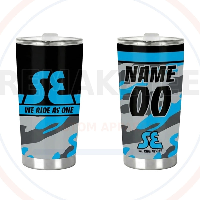 RemakeTee Custom Vintage Retro BMX Racing Tumbler Cup 034