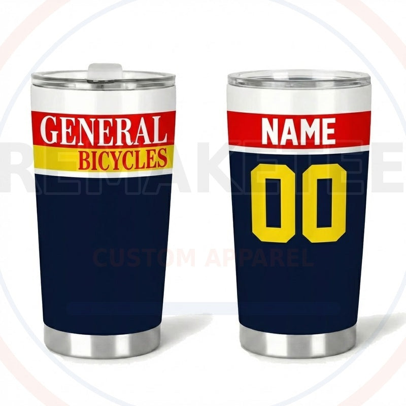 RemakeTee Custom Vintage Retro BMX Racing Tumbler Cup 045