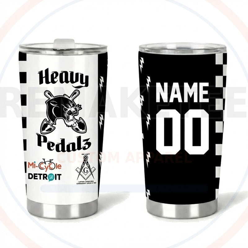 RemakeTee Custom Vintage Retro BMX Racing Tumbler Cup 061