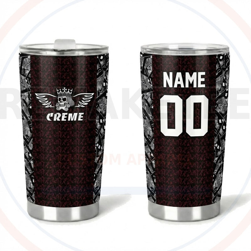 RemakeTee Custom Vintage Retro BMX Racing Tumbler Cup 070