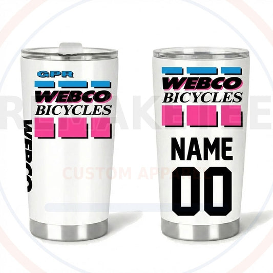 RemakeTee Custom Vintage Retro BMX Racing Tumbler Cup 073