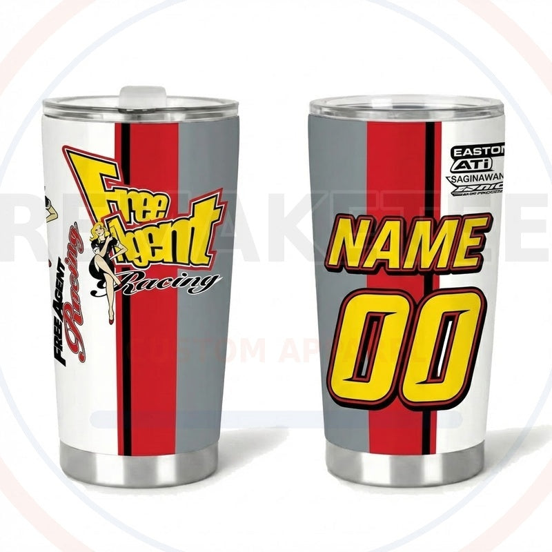 RemakeTee Custom Vintage Retro BMX Racing Tumbler Cup 109