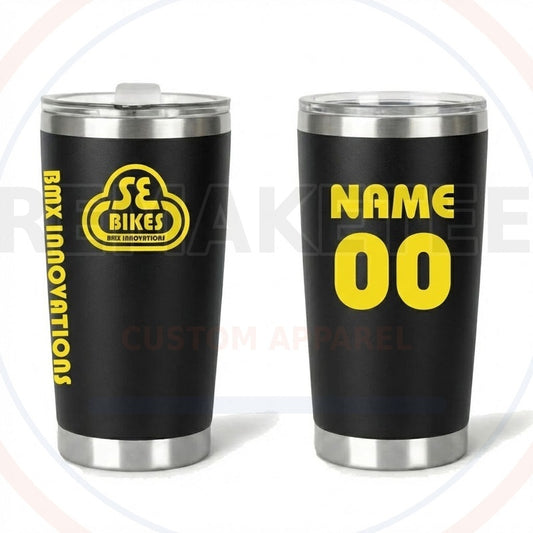 RemakeTee Custom Vintage Retro BMX Racing Tumbler Cup 149