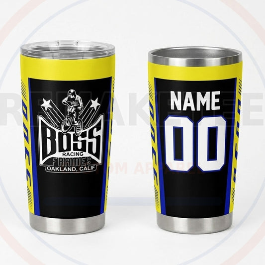 RemakeTee Custom Vintage Retro BMX Racing Tumbler Cup 156