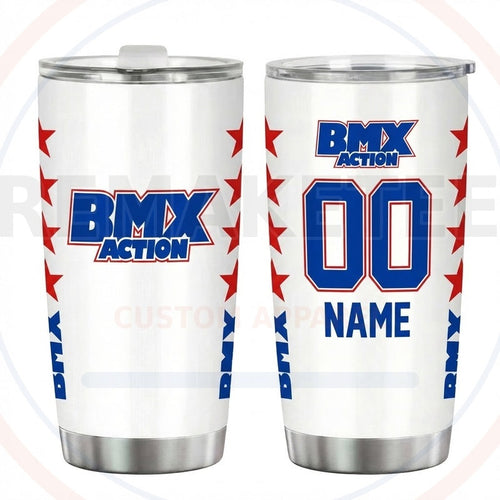 RemakeTee Custom Vintage Retro BMX Racing Tumbler Cup 171