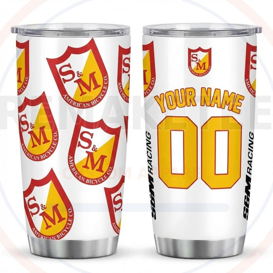 RemakeTee Custom Vintage Retro BMX Racing Tumbler Cup 174