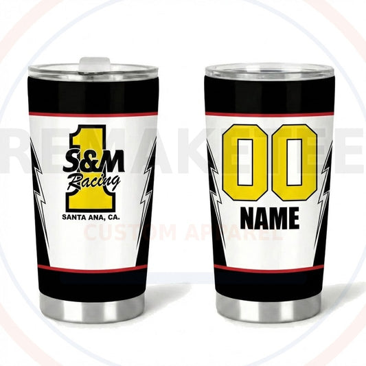 RemakeTee Custom Vintage Retro BMX Racing Tumbler Cup 183
