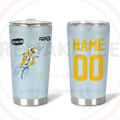 RemakeTee Custom Vintage Retro BMX Racing Tumbler Cup 195