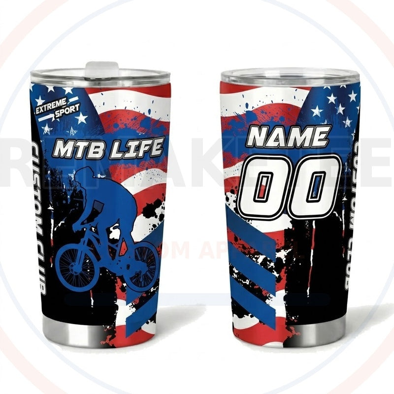 RemakeTee Custom Vintage Retro BMX Racing Tumbler Cup 201