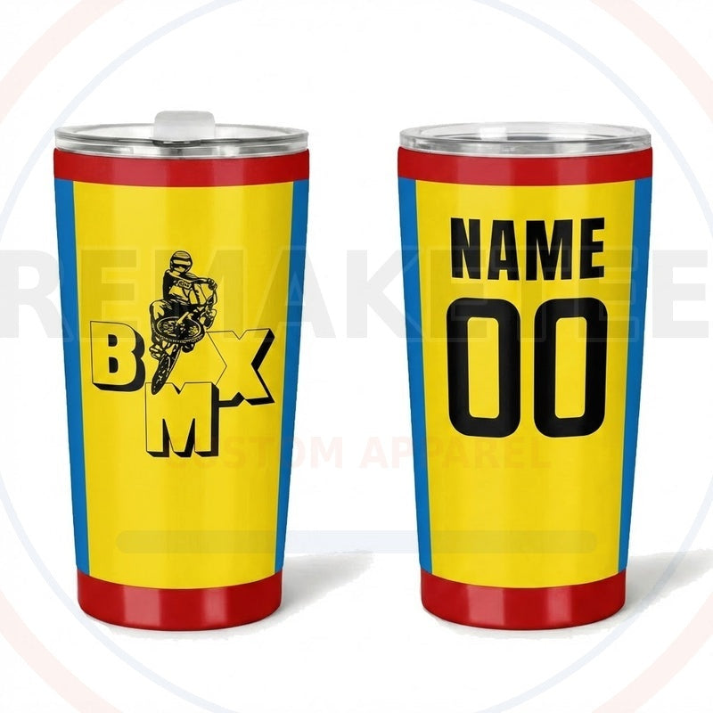 RemakeTee Custom Vintage Retro BMX Racing Tumbler Cup 215