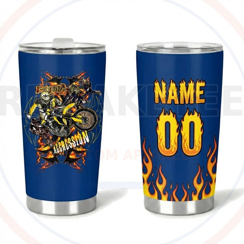 RemakeTee Custom Vintage Retro BMX Racing Tumbler Cup 234
