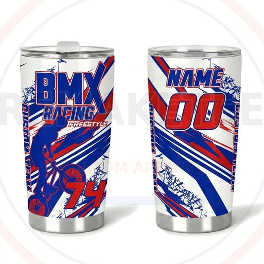 RemakeTee Custom Vintage Retro BMX Racing Tumbler Cup 241