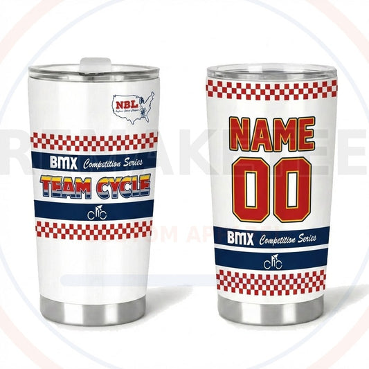 RemakeTee Custom Vintage Retro BMX Racing Tumbler Cup 243