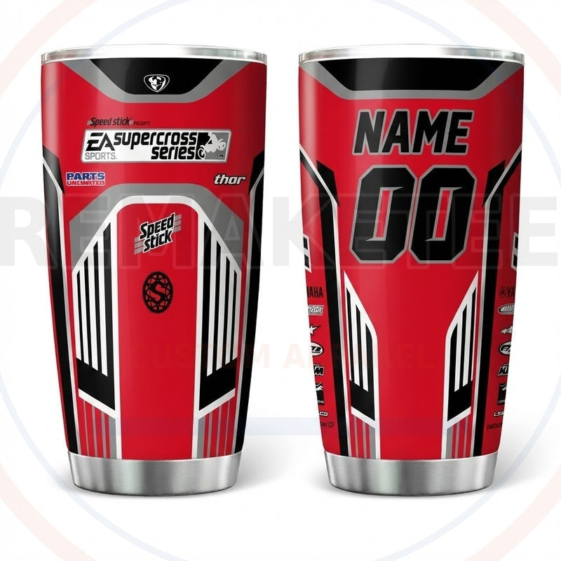 RemakeTee Custom Vintage Retro BMX Racing Tumbler Cup 272