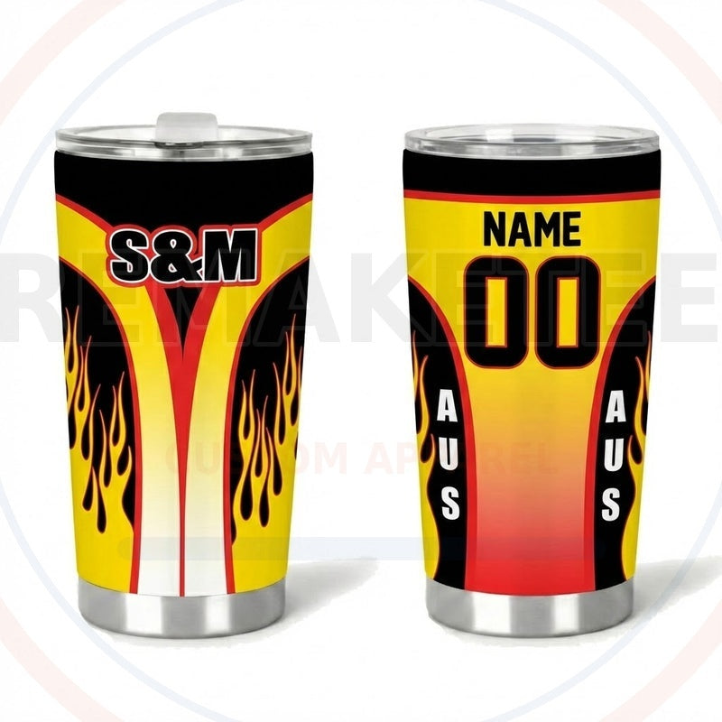 RemakeTee Custom Vintage Retro BMX Racing Tumbler Cup 278