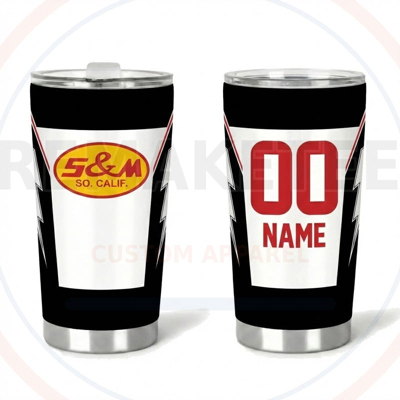 RemakeTee Custom Vintage Retro BMX Racing Tumbler Cup 286
