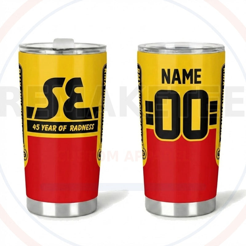 RemakeTee Custom Vintage Retro BMX Racing Tumbler Cup 297