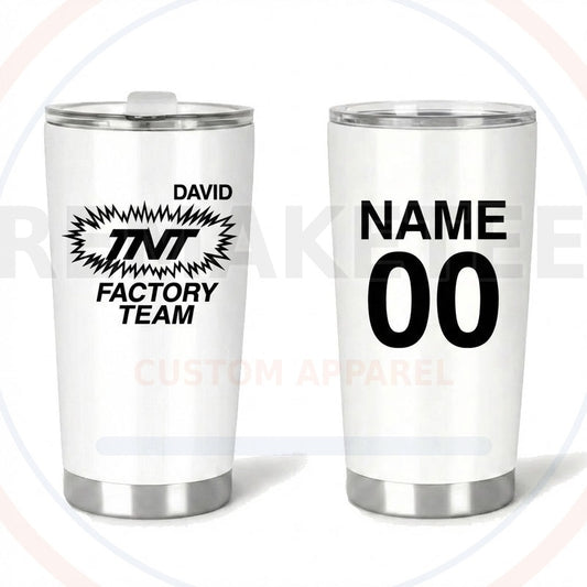 RemakeTee Custom Vintage Retro BMX Racing Tumbler Cup 300